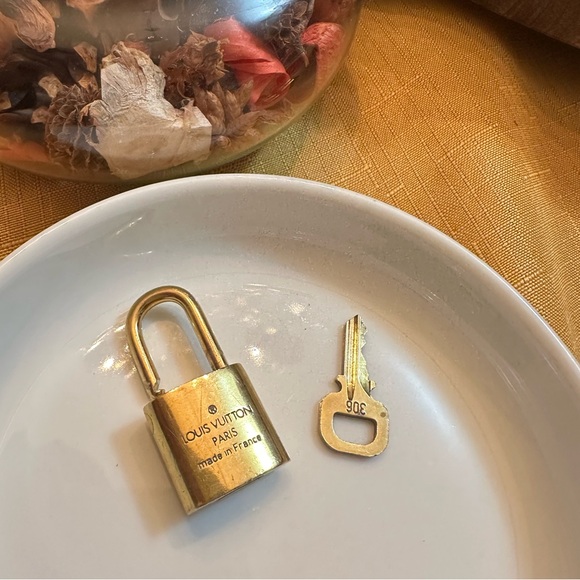 Authentic Louis Vuitton Lock and Key - Picture 3 of 4